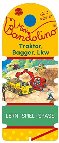 Christine Morton Mini Bandolino. Traktor, Bagger, Lkw: Lernspiel Mit Lösungskontrolle Für Kinder Ab 3 Jahren