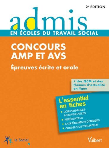 Gwenaëlle Taloc Concours Amp Et Avs - Epreuves Écrite Et Orale - Admis - L'Essentiel En Fiches