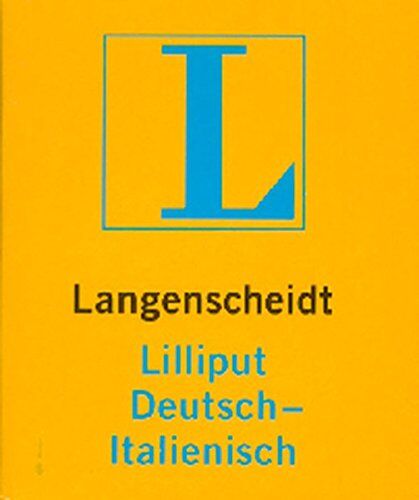 Langenscheidt Lilliput Wörterbücher, Bd.86, Deutsch-Italienisch