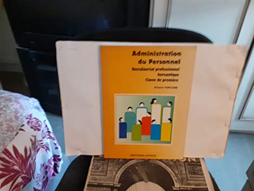 Roland Fontaine Administration Du Personnel 1 Bac P C-5