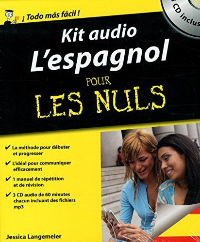 Jessica Langemeier Kit Audio L'Espagnol Pour Les Nuls