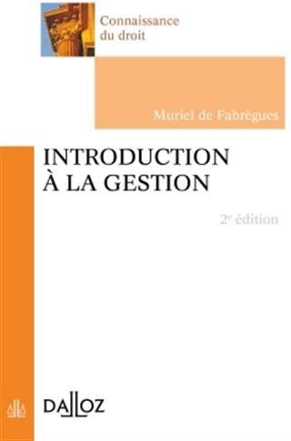 Fabregues, Muriel de Introduction À La Gestion