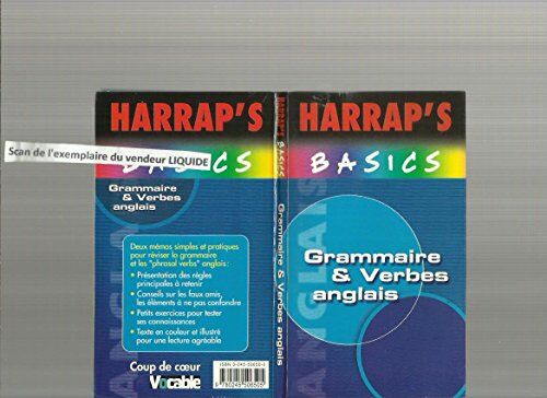 Harrap'S Basics Grammaire Et Verbes Anglais