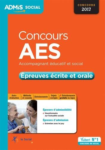 Marion Gauthier Concours Aes - Épreuves Écrite Et Orale - Accompagnant Éducatif Et Social - Concours 2017