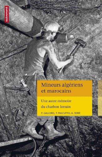 Piero-D Galloro Mineurs Algériens Et Marocains : Une Autre Mémoire Du Charbon Lorrain