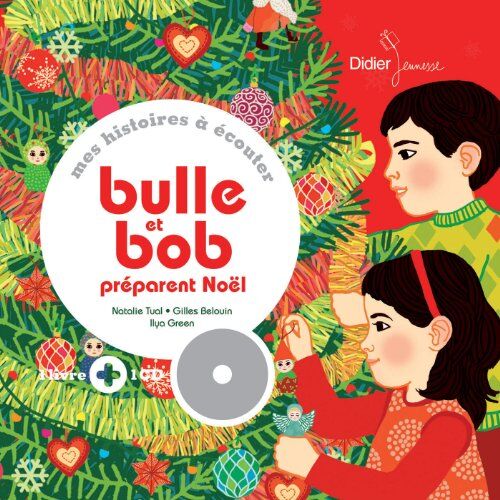 Natalie Tual Bulle Et Bob Préparent Noël (1cd Audio)