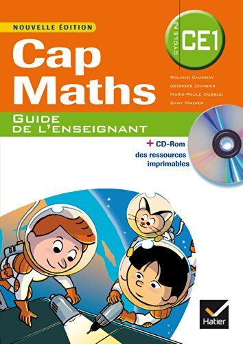 Roland Charnay Cap Maths Ce1 : Guide De L'Enseignant (1cédérom)
