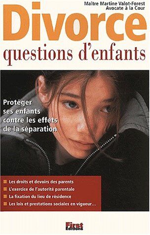 Martine Valot-Forest Divorce : Questions D'Enfants (Pratique)