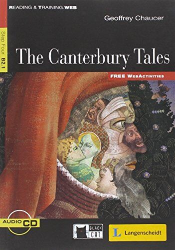 Geoffrey Chaucer The Canterbury Tales - Buch Mit Audio-Cd (Black Cat Reading & Training - Step 4)