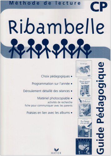 Jean-Pierre Demeulemeester Ribambelle Cp Série Bleue : Guide Pédagogique