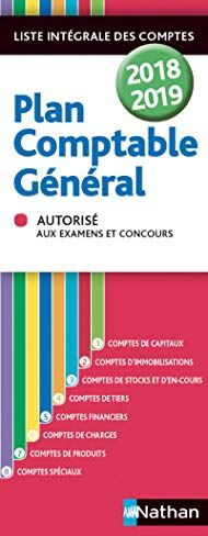 Plan Comptable Général : Liste Intégrale Des Comptes