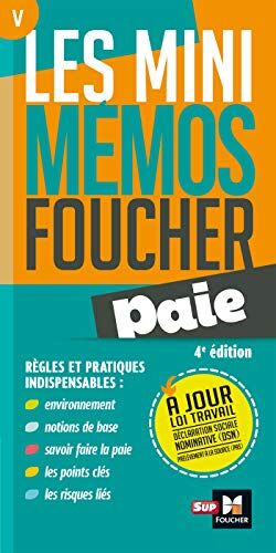 Les Mini Memos Foucher - Paie - 4e Édition - Révision (Fou.Ps.Mini.Mem)