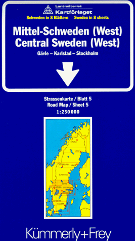 Collectif Central Sweden: West (Regional Maps - Sweden)