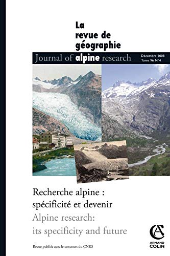 Revue De Géographie Alpine- Tome 96 (4/2008)