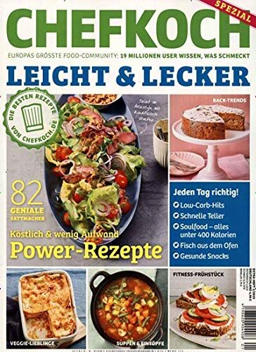 Chefkoch Spezial 1/2019 Leicht & Lecker: 82 Power - Rezepte