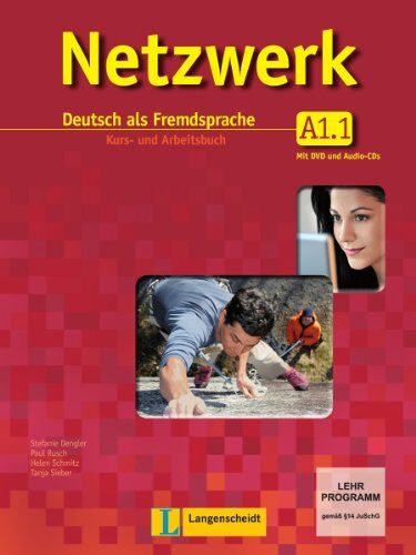 Helen Schmitz Netzwerk A1 In Teilbänden - Kurs- Und Arbeitsbuch, Teil 1 Mit 2 Audio-Cds Und Dvd: Deutsch Als Fremdsprache