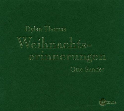 Dylan Thomas Weihnachtserinnerungen. Cd.