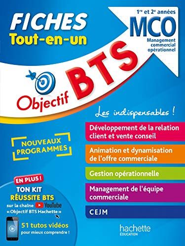 Collectif Fiches Tout-En-Un Bts Mco (Objectif Bts)