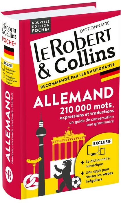 Le Robert & Collins Poche+ Allemand: Français-Allemand ; Allemand-Français