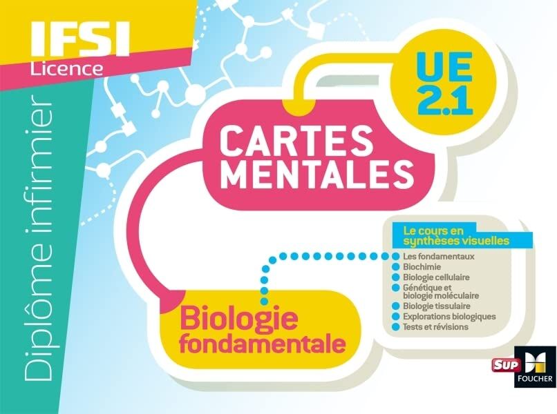 Sandrine Faure Diplôme Infirmier - Ifsi - Cartes Mentales - Ue 2.1 - Biologie Fondamentale