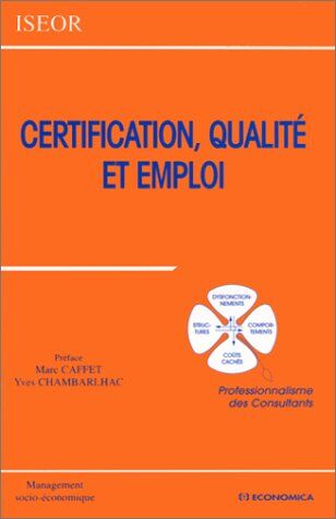 ISEOR Certification, Qualité Et Emploi