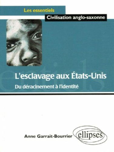 Anne Garrait-Bourrier L'Esclavage Aux Etats-Unis : Du Déracinement À L'Identité