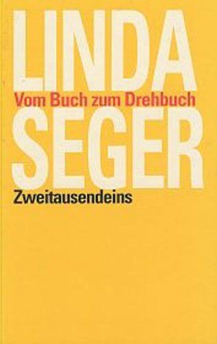 Linda Seger Vom Buch Zum Drehbuch