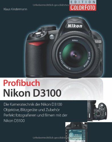Klaus Kindermann Profibuch Nikon D3100