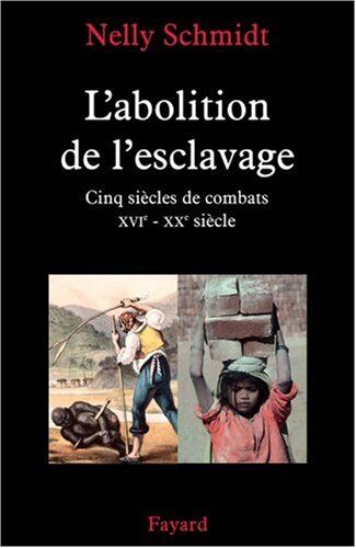 Nelly Schmidt L'Abolition De L'Esclavage : Cinq Siècles De Combats (Xvie-Xxe Siècle) (Litt.Gene.)