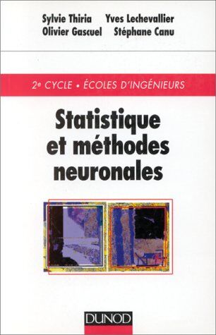 Sylvie Thiria Statistique Et Méthodes Neuronales