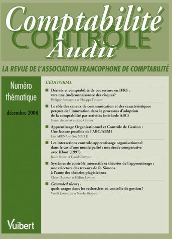 Comptabilite Controle Audit N. Thématique 2008