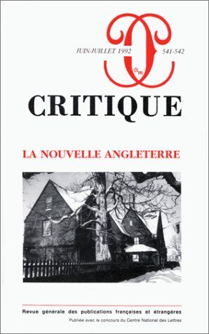 Collectif Critique 541-542 (Revue Critiq)