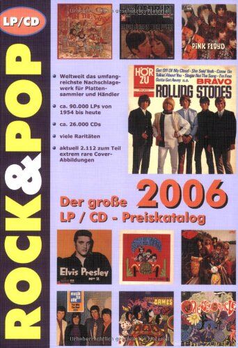 Fabian Leibfried Der Große Rock & Pop Lp-/cd Preiskatalog 2006