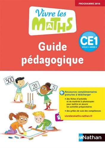 Jacqueline Jardy Vivre Les Maths Ce1 : Guide Pédagogique