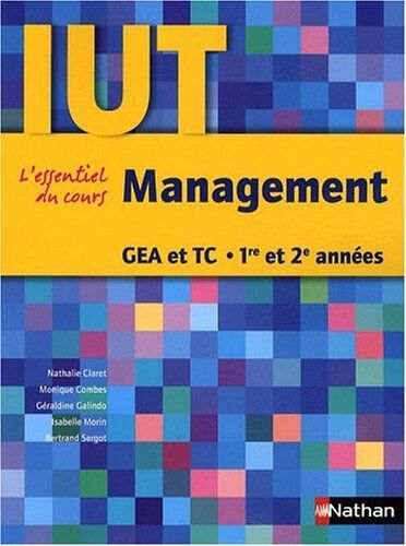 Nathalie Claret Management : Gea Et Tc 1re Et 2e Années