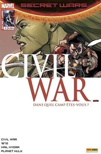 Rick Remender Secret Wars : Civil War, N° 3 :