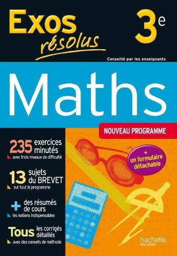 Josyane Curel Maths 3e