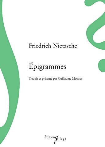 Friedrich Nietzsche Epigrammes