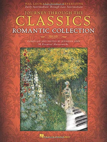 Journey Through The Classics - Romantic Collection: 50 Essential Masterworks Compiled & Edited For Piano Solo By Jennifer Linn: 50 Essential ... Intermediate (Hal Leonard Piano Repertoire)