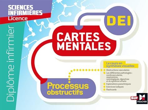 Emmanuel Bacholier Diplôme Infirmier - Ifsi - Cartes Mentales - Ue 2.8 - Processus Obstructifs: Diplôme Infirmier, Licence Sciences Infirmières