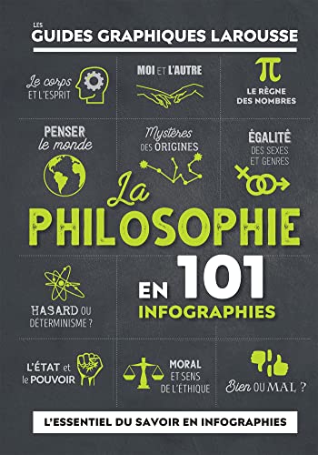 Douglas Burnham La Philosophie En 101 Infographies - Guides Graphiques Larousse