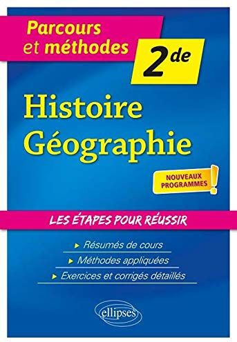 Marc Panzani Histoire-Géographie - Seconde - Nouveaux Programmes (Parcours Et Méthodes)