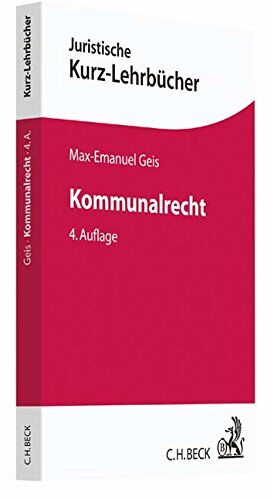 Max-Emanuel Geis Kommunalrecht