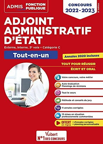 Dominique Herbaut Concours Adjoint Administratif D'État - Catégorie C - Tout-En-Un: Concours 2021-2022