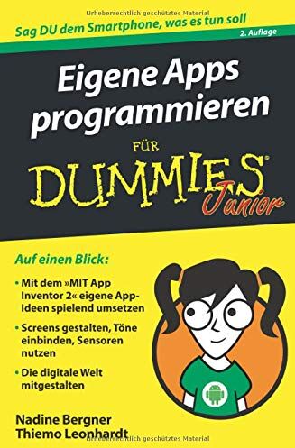 Nadine Bergner Eigene Apps Programmieren Für Dummies Junior