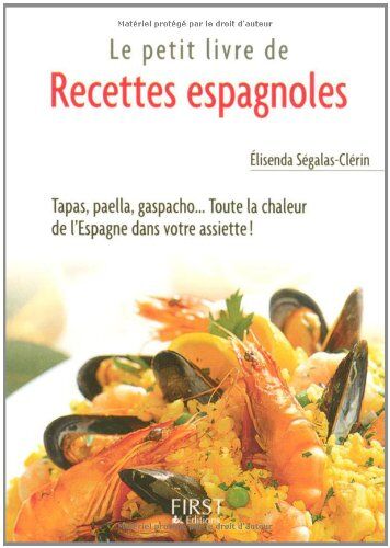 Elisenda Ségalas-Clérin Le Petit Livre De Recettes Espagnoles