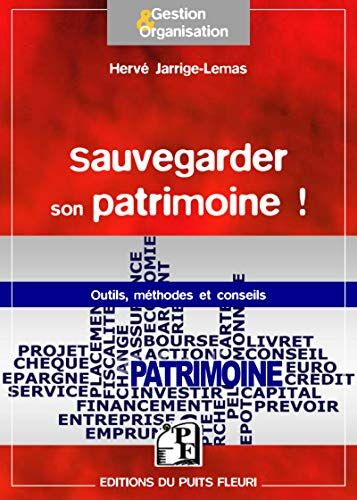 Hervé Jarrige-Lemas Sauvegarder Son Patrimoine ! : Dispositifs De Gestion De Crise ; Outils, Méthodes Et Conseils