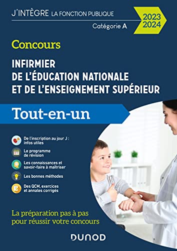 Julien Dangles Concours Infirmier De L'Éducation Nationale Et De L'Enseignement Supérieur: Concours Externe - Tout-En-Un - 2022-2023 (2022-2023)