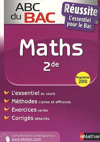 Jean-Luc Dianoux Mathématiques 2de : Programme 2010
