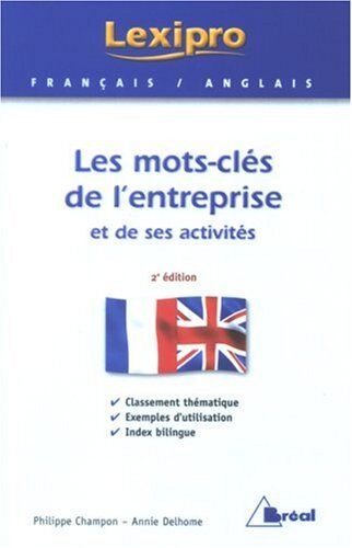 Philippe Champon Les Mots-Clés De L'Entreprise Et De Ses Activités